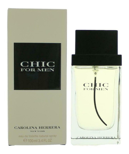 Edt 3.4oz Chic Por Carolina Herrera Para Hombre En Spray