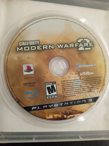 Call Of Duty Modern Warfare 2 Ps3 Original (Usado)