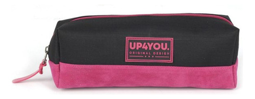 Estojo 1 Divisória Up4you Et40542up Luxcel Cor Preto Liso