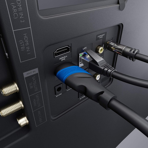 Cable Hdmi Kabeldirekt Con Blindaje A.i.s, 2 M , Azul