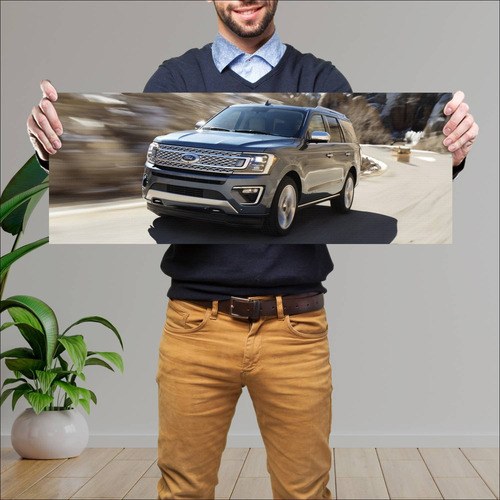 Cuadro 30x80cm Auto 2018 Ford Expedition Platinu 230