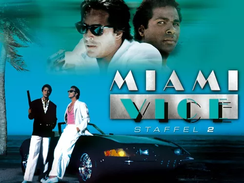 Miami Vice Don Johnson Philip Michael Thomas Série Clássica