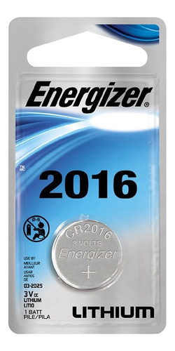 Pilas Cr 2016 3v Energizer X1 Unidad Febo