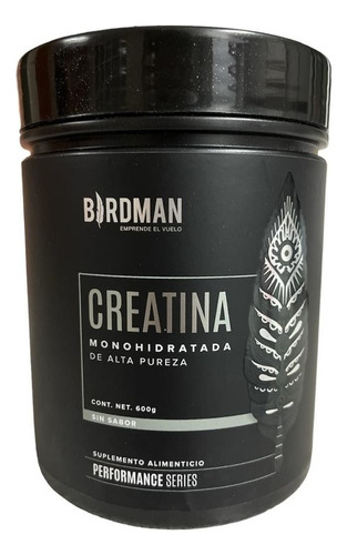 Suplemento En Polvo Birdman Performance Creatina Monohidratada En Lata De 600g