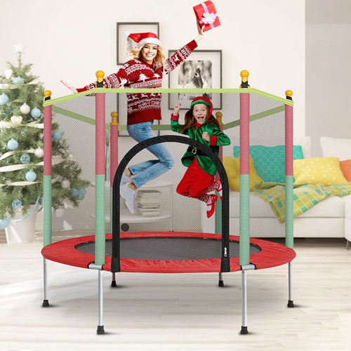 Trampolin Infantil 5 Pie Red Cierre Para Exterior Mini 2