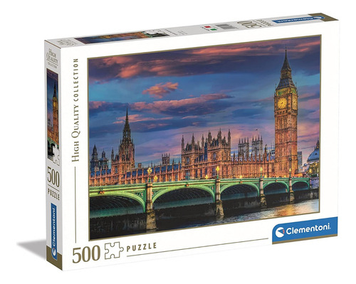 Rompecabezas 500 Piezas Parlamento De Londres Clementoni
