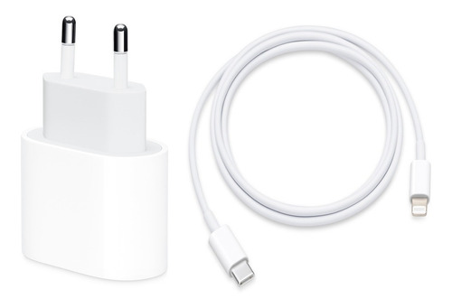 Imagem 1 de 4 de Carregador iPhone 12 Pro 11 Max Xr Xs Usb-c Apple 20w C Nfe