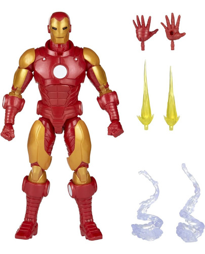 Figura Iron Man 70s Marvel Legends