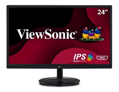 Monitor Viewsonic 24 FHD LED IPS 60 Hz VGA/HDMI VA2459-smh