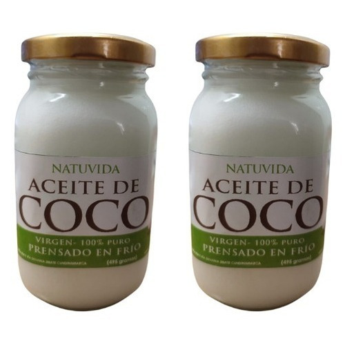 Aceite De Coco 250 Ml- Dos Unid - L a $118