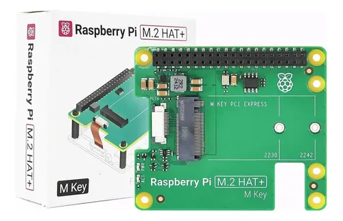 Adaptador M.2 Hat+ Raspberry Pi Sc1166 Verde 0.32 Kg