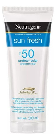 Neutrogena Sun Fresh protector solar corporal Fps 50 200ml
