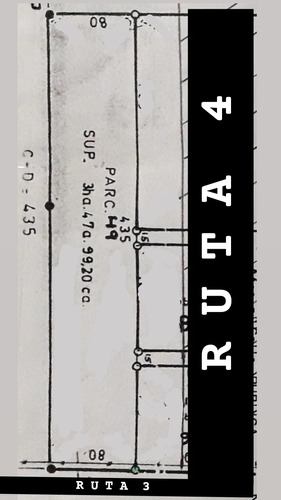 Vendo Lote Urgente. 435mts De Largo Por 80mts De Ancho