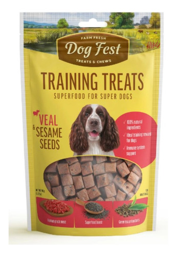 Dog Fest Bocaditos De Ternera Con Semillas De Sesamo 90g