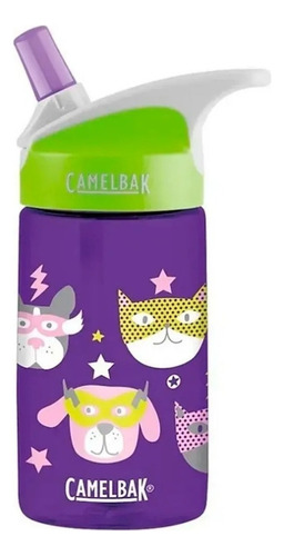 Botella De Agua Camelbak Eddy Heroes Niños 400ml Avant Motos