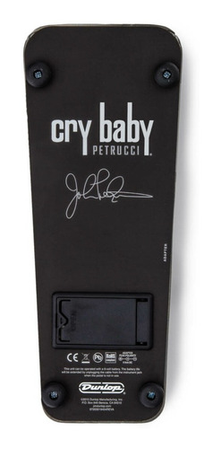Imagem 10 de 10 de Pedal Dunlop Wah Cry Baby John Petrucci