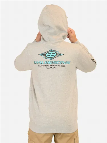 Poleron Fz Mood Gris Infantil Maui And Sons