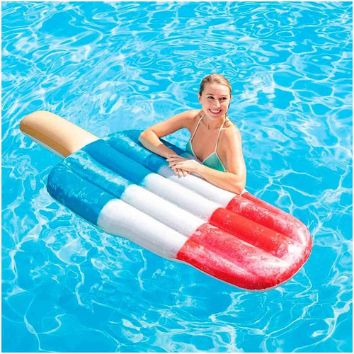 Flotador Colchon Inflable Paleta Alberca Niños 1.83 M Intex