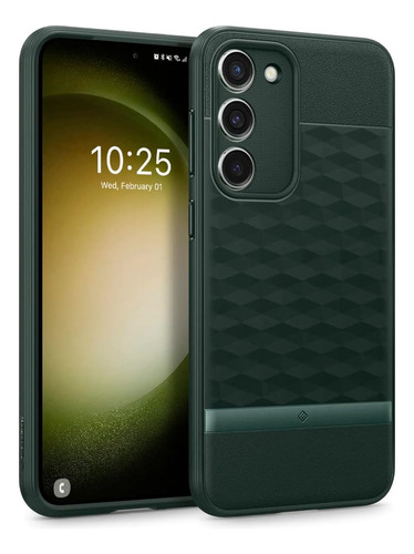 Funda Caseology Parallax Para Galaxy S23 Verde Noche