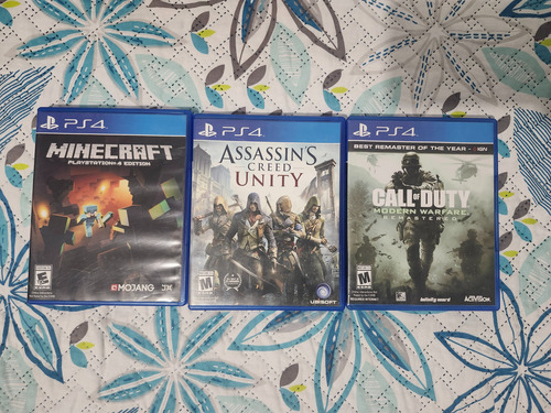 Playstation 4 Slim 1tb + 2 Mandos + 3 Juegos (Usado)
