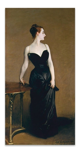 Cuadro Canvas Fine Art Madame X John Sargent 48x90 M Y C