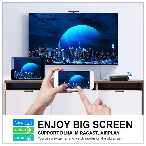 Imagen 8 de 9 de Tv Box Estándar 4k 16gb Memoria-streaming Player