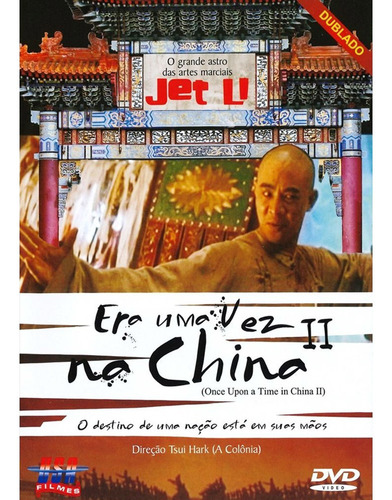 Dvd Era Uma Vez Na China Ii