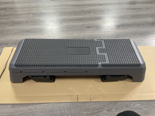 Banco Step Multi Posiciones 2 Alturas C/ligas Gym Uso Rudo