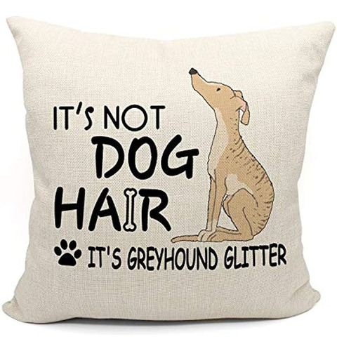 No Es Pelo De Perro, Es Funda De Almohada Con Purpurina De G