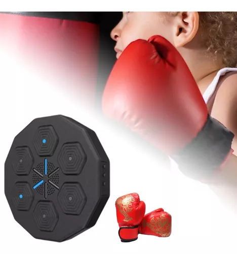 Máquina De Boxeo Musical Con Guantes Para Niños, Adultos