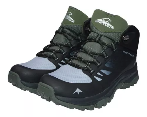 Zapatillas Bota Trekking Montagne Ona Hombre - Local Olivos