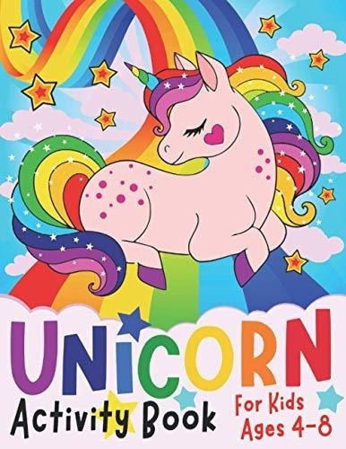 Unicorn Activity Book For Kids Ages 4-8 A..., De Bear, Si. Editorial On The Hop Books Ltd En Inglés