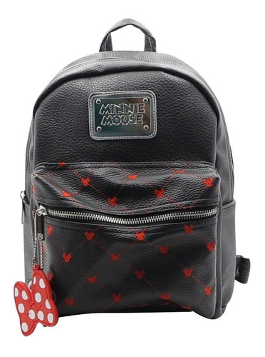 Mochila Espalda Minnie 12'' Cuero Km072 De Casa Valente