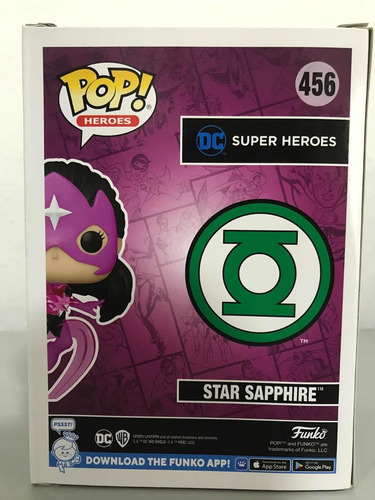 Star Sapphire 456 Dc Super Heroes Funko Pop Sdcc 2022