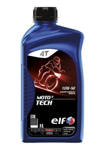 Elf Moto 4 Tech 10w50 (sintetico 4t) Bidon 1l