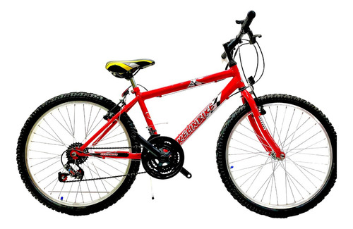 Bicicleta M.t.b. R.26. 18.v. Quanyx  Roja