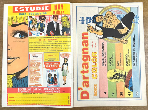 Revista Dartagnan Nro: 29 Completa De Colección Leer (Usado)