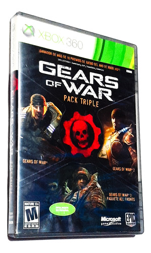 Videojuegos Gears Of War Xbox 360 Pack Triple