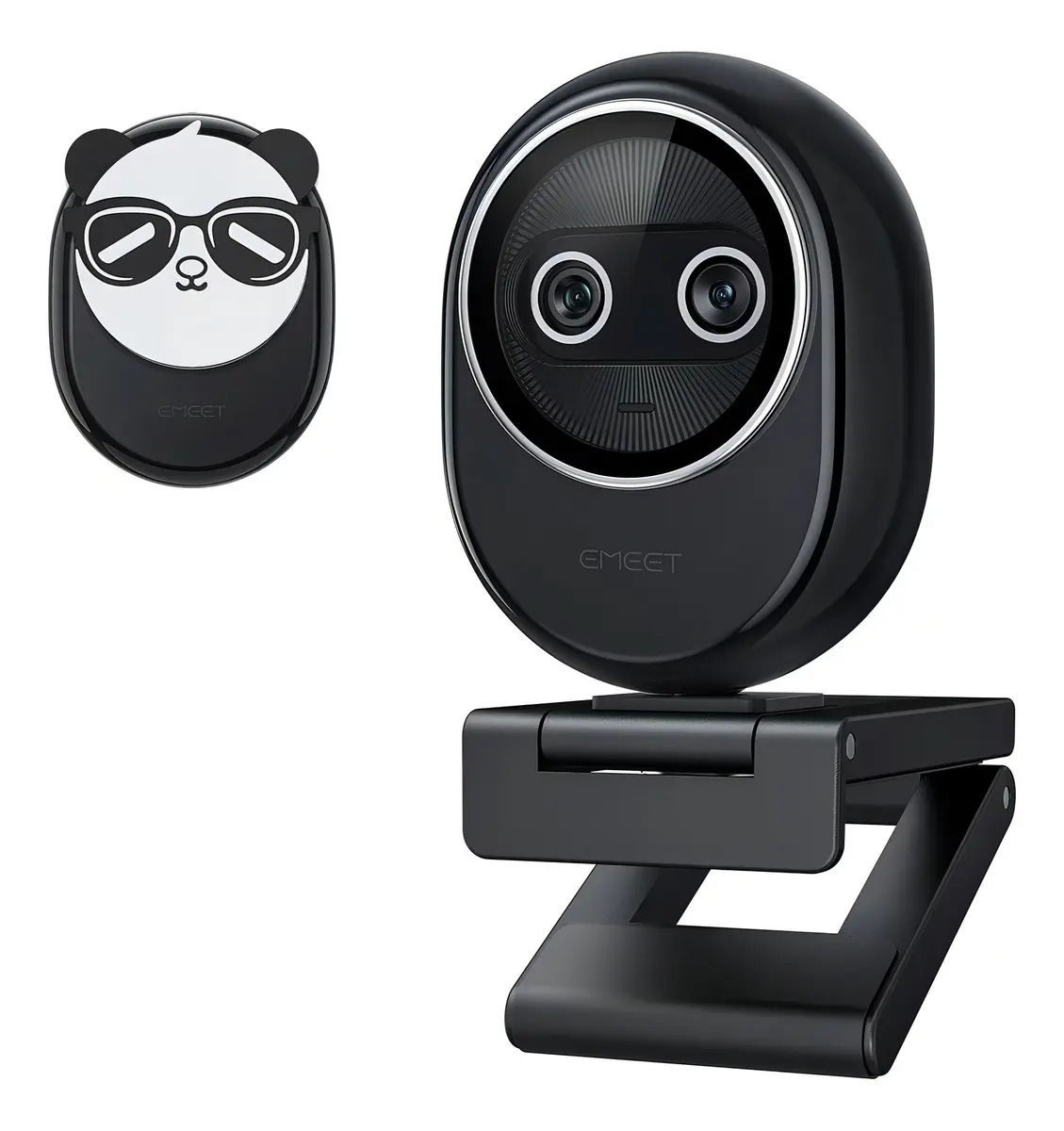 Emeet Piko+ 4K Webcam 1080P 60Fps Camera Para PC Streaming Con Microfone Automático Full HD Videoconferencia
