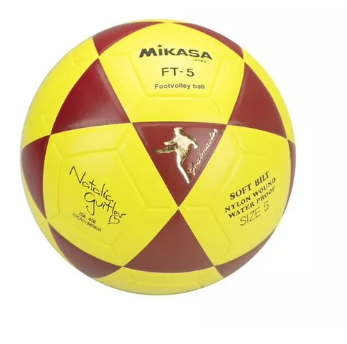 Bola Futevolei Mikasa Camp FT-5 Oficial Fifa Amarela/Preta