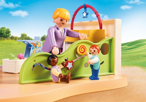 Playmobil Cuarto, Habitación De Niños Pequeños !! 70282