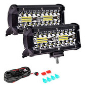 Barras Led Neblineros 4x4 Ssangyong Rexton 03/07 3.2l