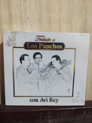 Tributo A Los Panchos Con Avi Rey 3cds Cd #0141