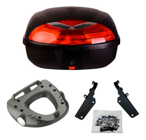 Baul Trasero Top Case 42 L Con Soporte P/ Ktm 790 Adventure