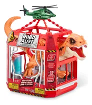 Comprar Zuru Robo Alive Dino Escape T-rex Jurassic Dinosaurio Sonido Color Naranja