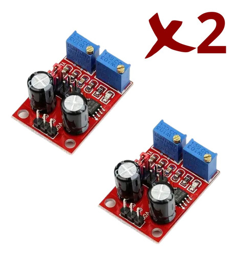 Modulo Generador De Pulso Ne555 Arduino Onda Cuadrada X2