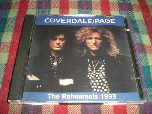 Coverdale - Page / The Rehearsals Cd Bootleg Doble Aleman