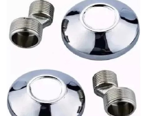 Par Codo Excéntrico Grifería Canilla De Exterior Para Pared