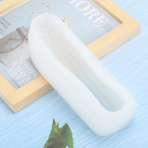 Molde Para Pastel Mousse De Silicona Con Forma De Maíz Único