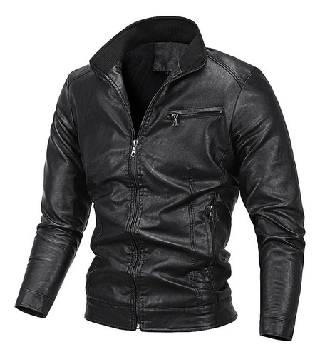 Chaqueta Juvenil De Pu Polar Para Hombre